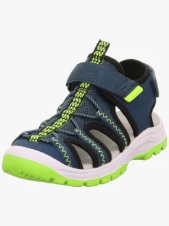 Sandaler & Klipklapper|Superfit Tornado Light Sandaler, Blå/Grøn