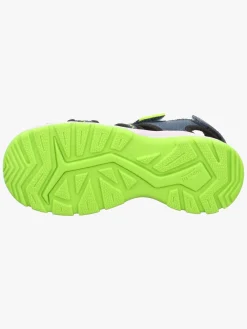 Sandaler & Klipklapper|Superfit Tornado Light Sandaler, Blå/Grøn
