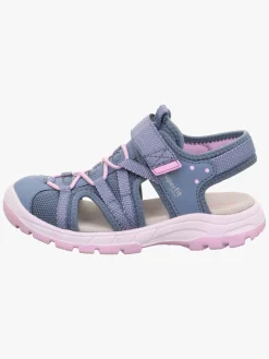 Børn Superfit Tornado Light Sandaler, Blå/Pink