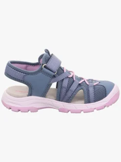 Børn Superfit Tornado Light Sandaler, Blå/Pink