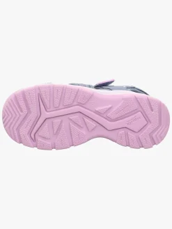 Børn Superfit Tornado Light Sandaler, Blå/Pink
