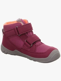 Støvler & Vinterstøvler|Superfit  Trace Mid GTX Forede Sneakers, Red/Orange Rød