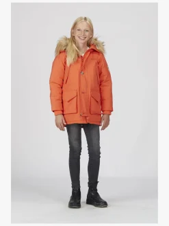 Børn Svea Smith Vinterjakke, Strong Orange