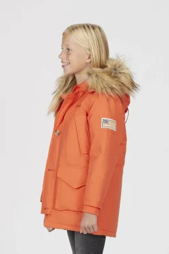 Børn Svea Smith Vinterjakke, Strong Orange