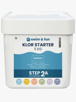 SwimFun Swim & Fun Starter Hurtigklorgranulat 5 kg