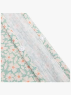 Uv & Strand|SwimEssentials Swim Essentials Badeponcho, Florish Green