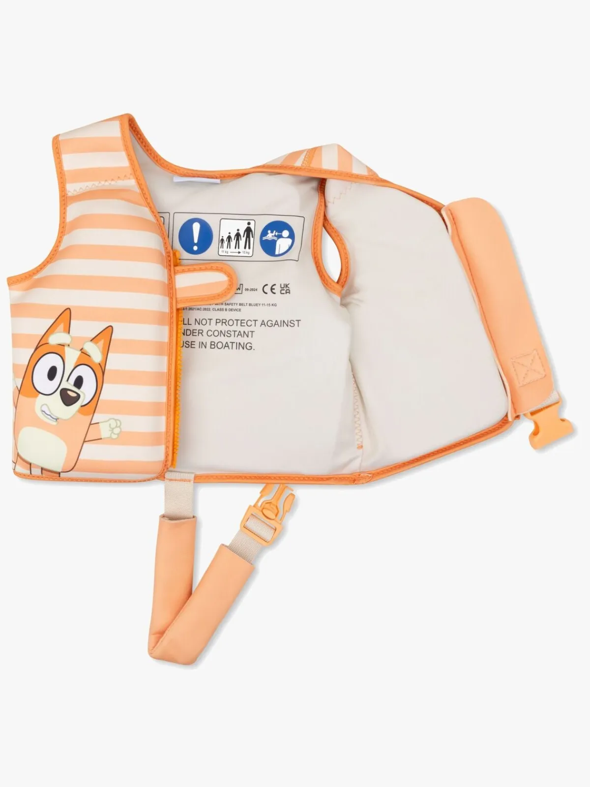 Uv & Strand|SwimEssentials Swim Essentials Bluey Svømmevest, Roamer Orange