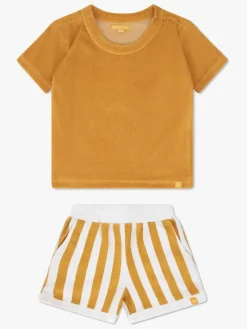 Børn SwimEssentials Swim Essentials 2-delt Sæt, Flow Yellow