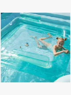 SwimEssentials Swim Essentials Family Flydende Hængekøje 200x200 cm, Pure Tones Green