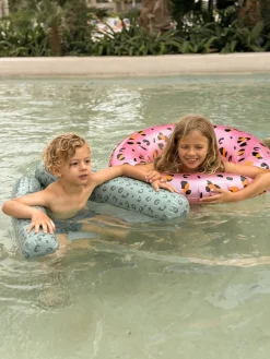 SwimEssentials Swim Essentials Flydende Hængekøje 116 cm, Green Leopard