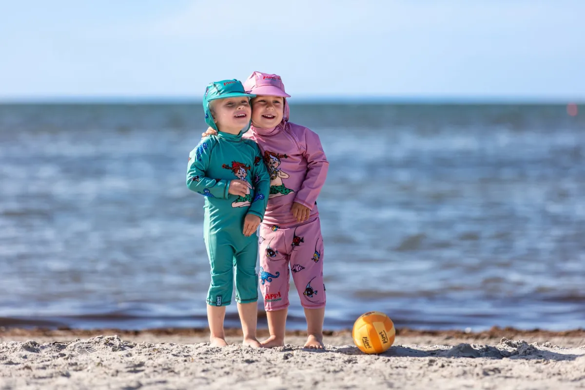 Børn Swimpy Uv & Strand-Pippi UV-Sæt 2 Dele, Grøn