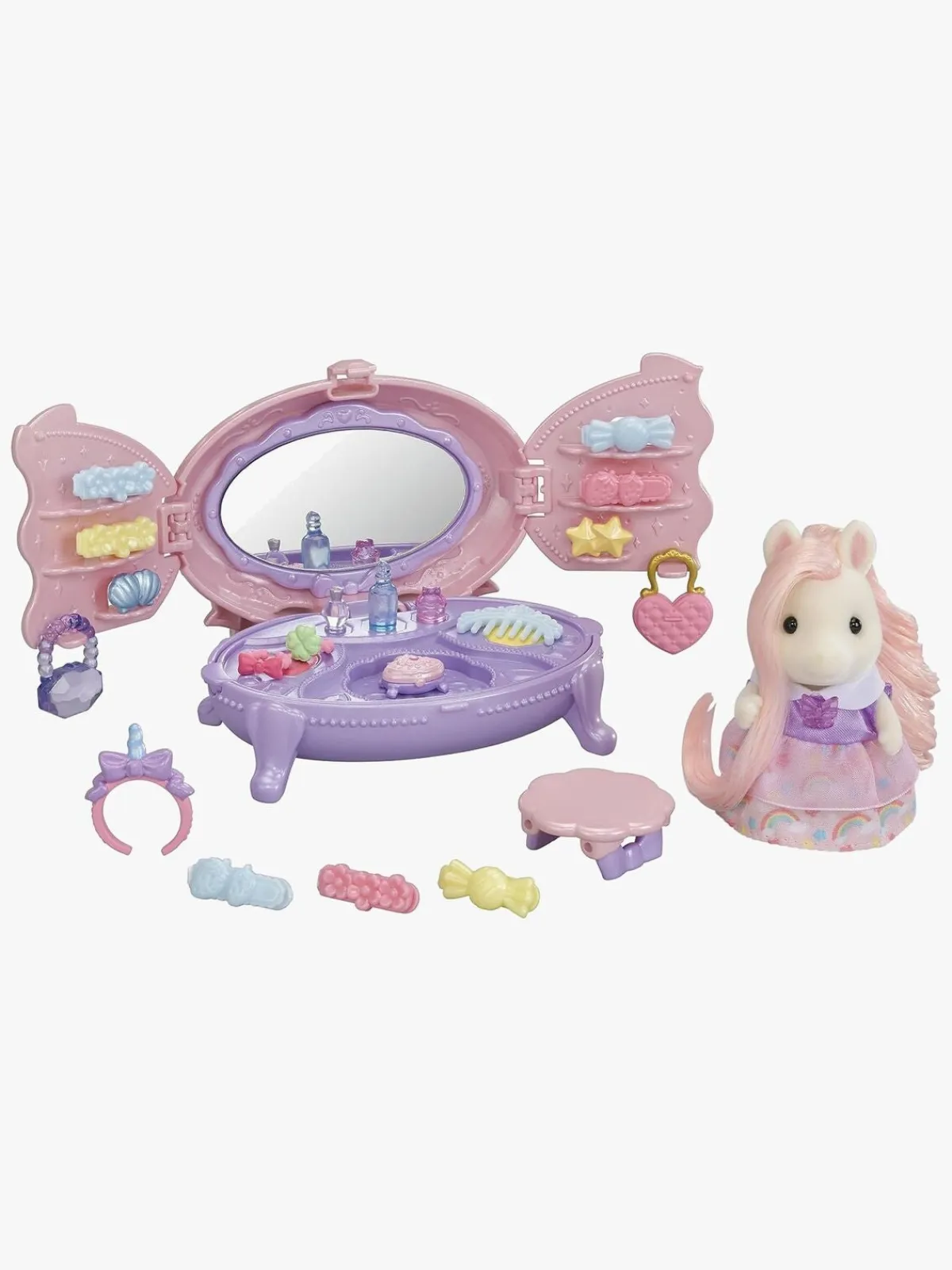 Dukker & Bamser|SylvanianFamilies Sylvanian Families Dukkehustilbehør Sminkebord med Figur