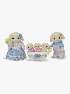 Dukker & Bamser|SylvanianFamilies Sylvanian Families Figursæt Familien Kanin Flora Flerfarvet
