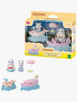 SylvanianFamilies Sylvanian Families Legesæt Forlystelsespark Båd & Vogn