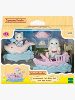 SylvanianFamilies Sylvanian Families Legesæt Forlystelsespark Båd & Vogn