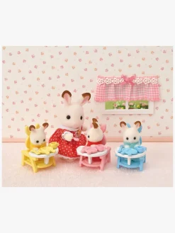 SylvanianFamilies Dukker & Bamser-Sylvanian Families Legesæt Trillinger