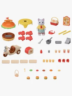 Dukker & Bamser|SylvanianFamilies Sylvanian Families Legesæt Hamburgerbod