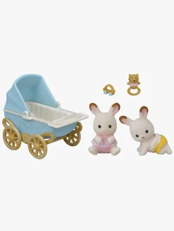 SylvanianFamilies Sylvanian Families Legesæt Chokoladekanin-tvillingesæt