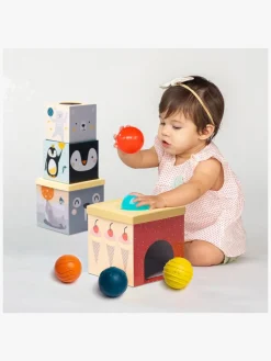 TAFToys Trælegetøj|Babylegetøj-TAF Toys Puttekasse Boldtårn