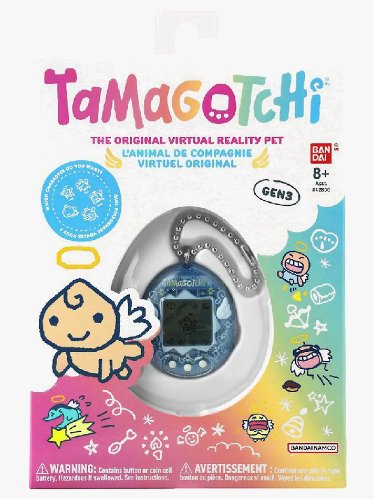 Elektronik & Media|Tamagotchi Angel Sky P3 Spillekonsol Flerfarvet