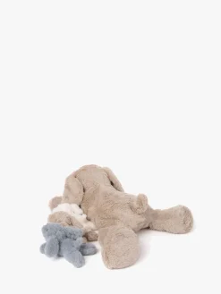 Teddykompaniet Dukker & Bamser-Bamse Hund med Hundehvalpe