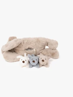 Teddykompaniet Dukker & Bamser-Bamse Hund med Hundehvalpe