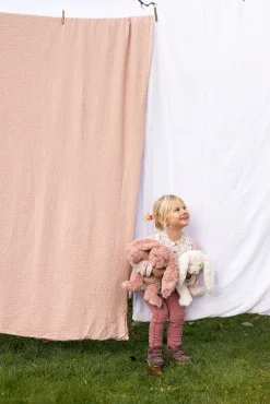 Dukker & Bamser|Teddykompaniet Bamse Kanin Linnea 30 cm, Creme Hvid