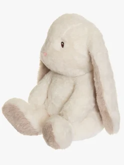 Dukker & Bamser|Teddykompaniet Bamse Mocca Kanin 34 cm, Creme Hvid