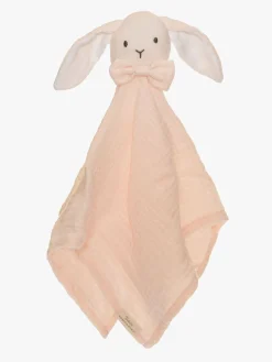 Teddykompaniet Stofbleer, Nusseklude & Babytæpper-Diinglisar Kanin Nusseklud Musselin, Babypink