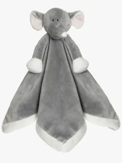 Teddykompaniet Stofbleer, Nusseklude & Babytæpper-Diinglisar Elefant Nusseklud, Grå