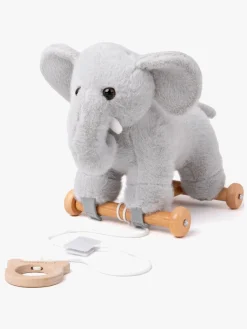 Babylegetøj|Teddykompaniet Trækdyr Elefant Grå
