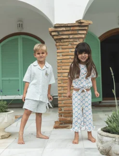 Børn Thatsmine That's Mine Isa Shorts, Blue Stripe