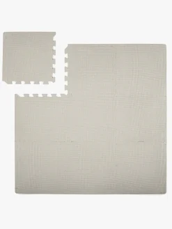 Børn Thatsmine That's Mine Kvadrat Legetæppe, Light Grey