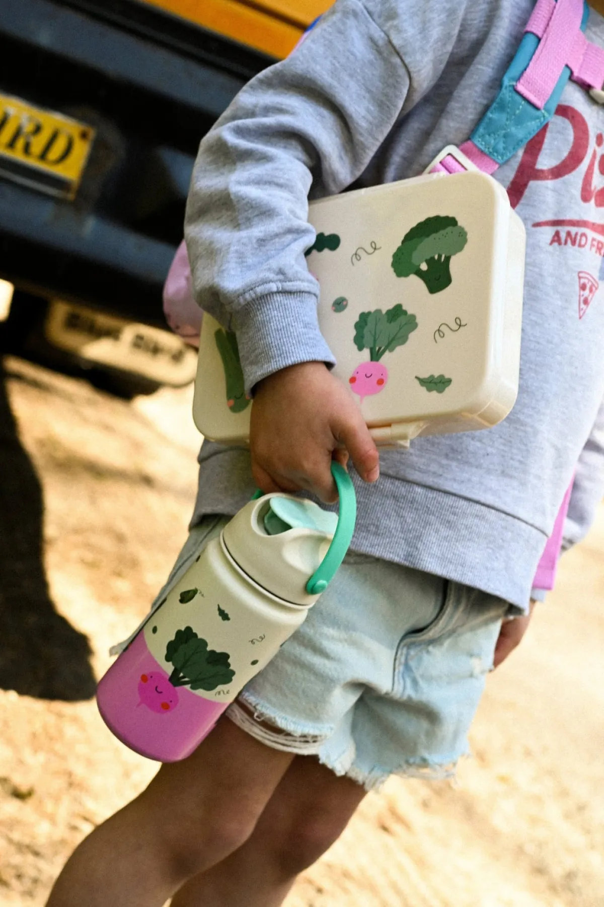 Spisetid|TheCottonCloud The Cotton Cloud Stainless Steel Drikkedunk, Veggie Pals