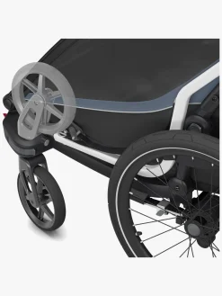 Thule Aktivitetsvogne-Chariot Cab Cykelanhænger, Dark Slate