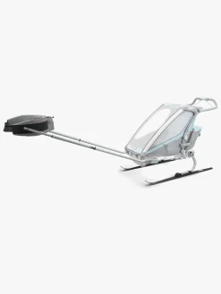 Aktivitetsvogne|Thule Chariot Cab 2 Cykelanhænger inkl. Ski- og Vandresæt, Cypress Green