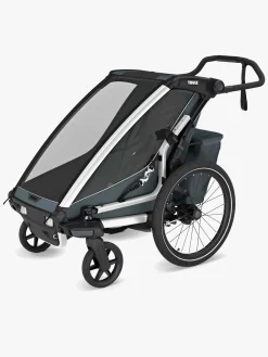 Aktivitetsvogne|Thule Chariot Cross 1 Cykelanhænger, Dark Slate G3 Grå