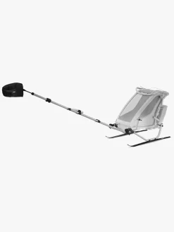 Aktivitetsvogne|Thule Chariot Cross 1 Cykelanhænger inkl. Skisæt, Dark Slate G3