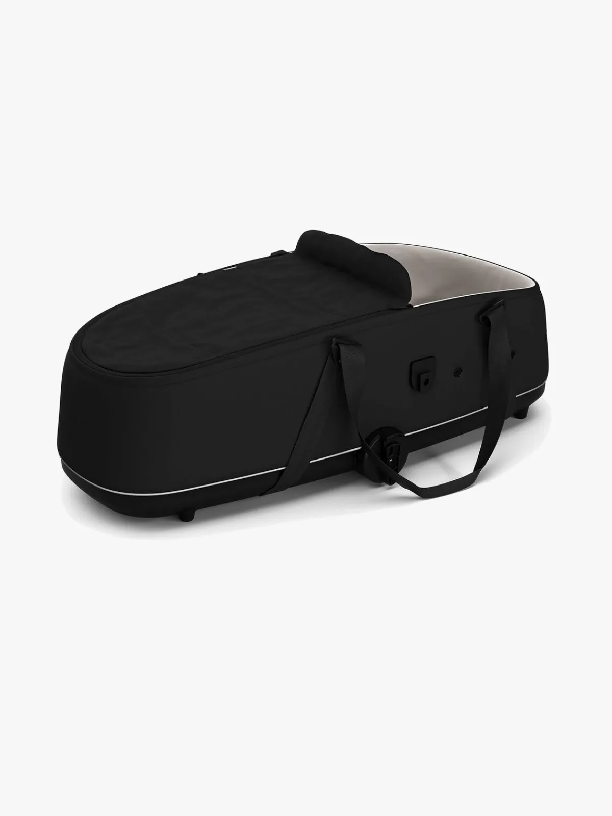 Thule Autostole 0-13 Kg|Vognpakker-Shine Duovogn inkl. Maxi-Cosi CabrioFix & Base, Black/Black