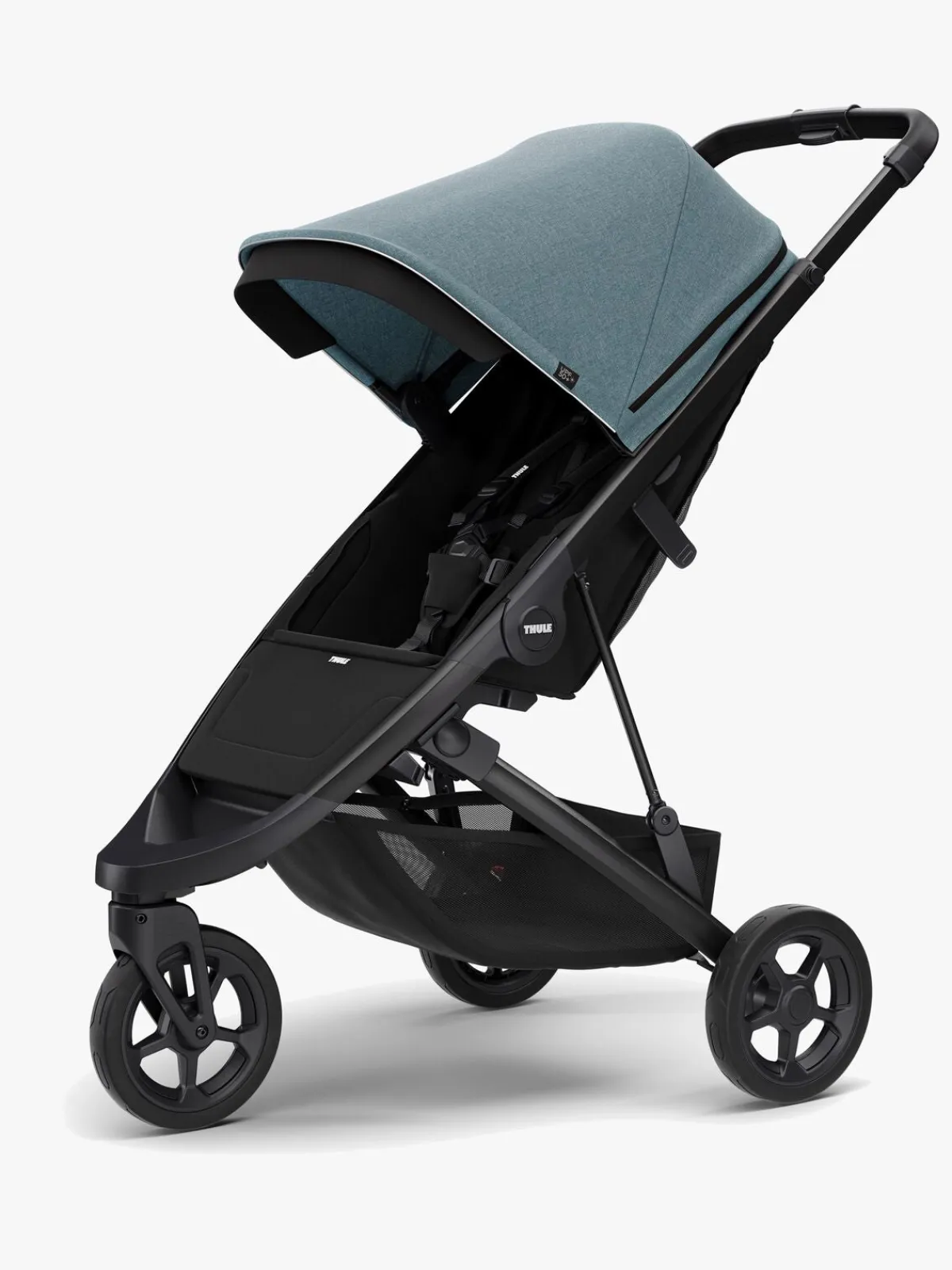 Klapvogne|Thule Spring Klapvogn, Teal Melange/Black Blå