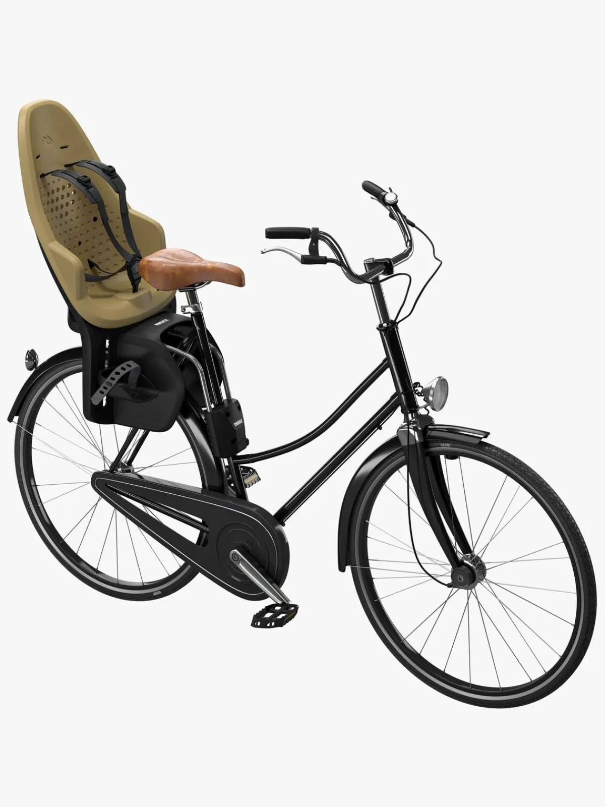 Thule Cykler-Yepp 2 Maxi Frame Mount Cykelstol, Fennel Tan
