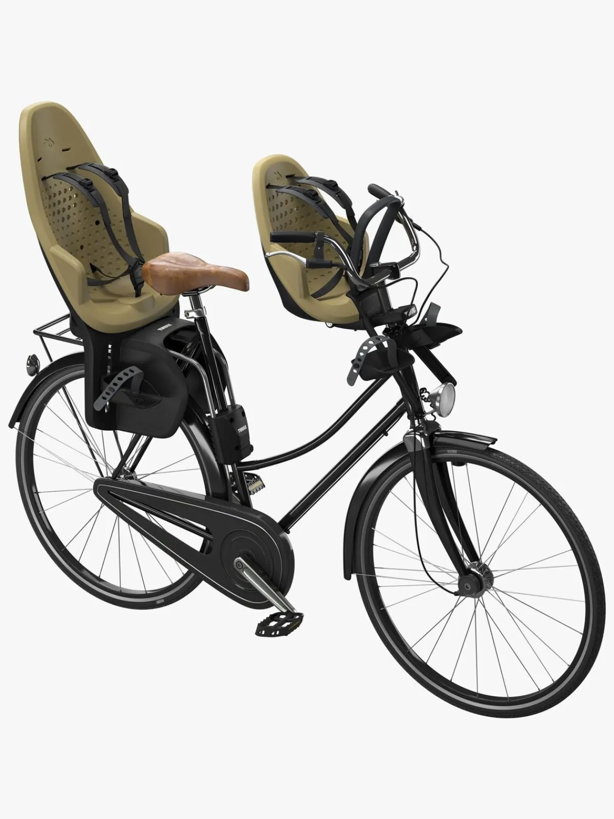 Thule Cykler-Yepp 2 Maxi Frame Mount Cykelstol, Fennel Tan