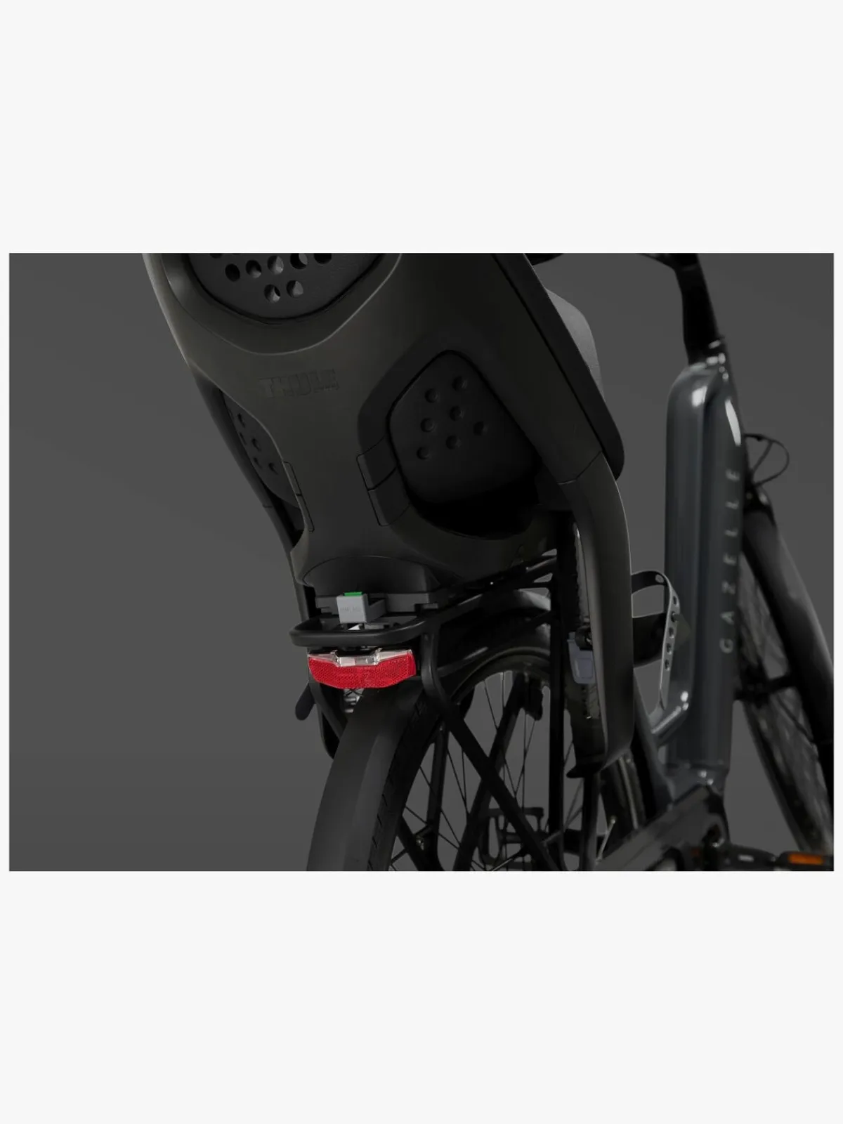 Thule Cykler-Yepp 2 Maxi MIK HD Rack Mount Cykelstol, Black