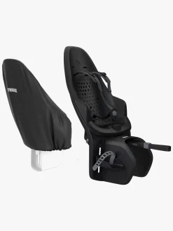 Thule Yepp 2 Maxi Rack Mount Cykelstol inkl. Regnslag, Sort