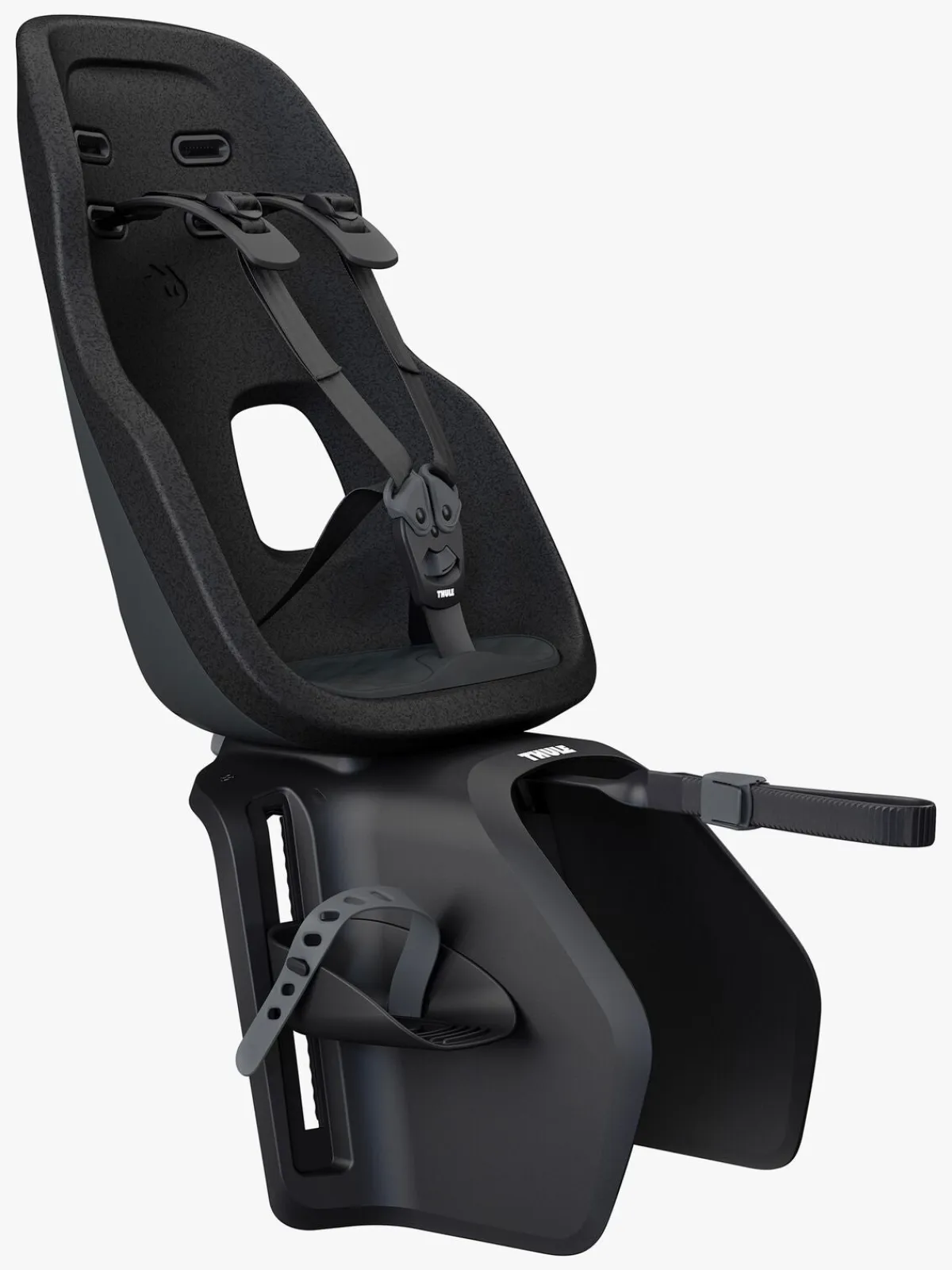 Thule Cykler-Yepp Nexxt 2 Maxi Rack Mount Cykelstol, Midnight Black