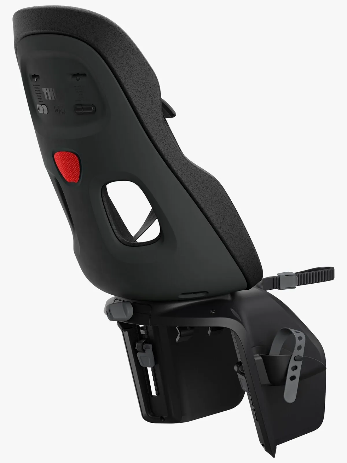 Thule Cykler-Yepp Nexxt 2 Maxi Rack Mount Cykelstol, Midnight Black