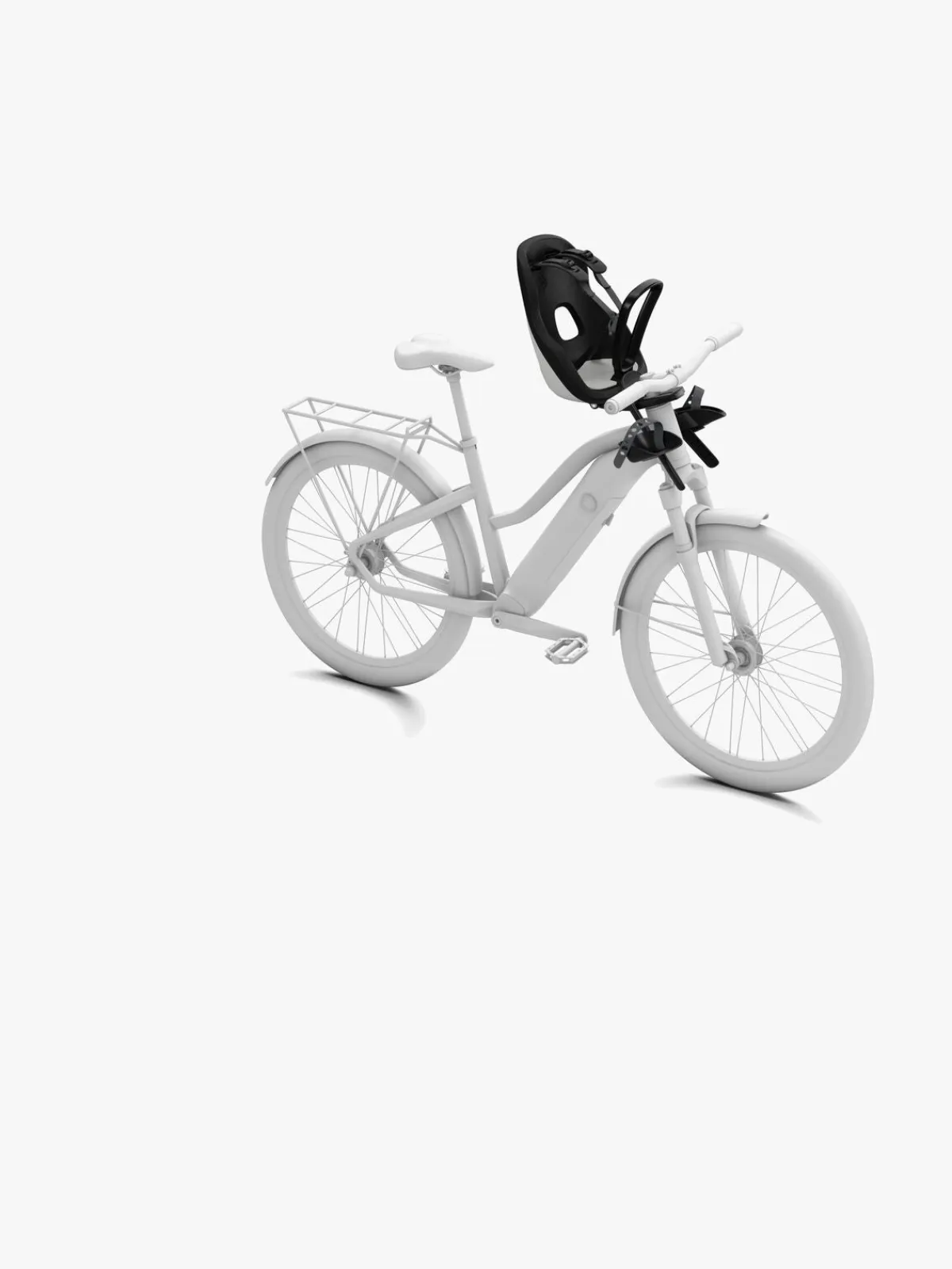Thule Yepp Nexxt 2 Mini Front Mount Cykelstol, Snow White