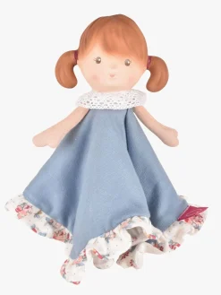 Tikiri Stofbleer, Nusseklude & Babytæpper-Teeny Doll Comforter Nusseklud, Blå