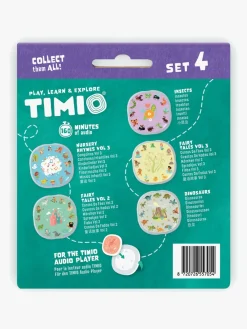 TIMIO Lærerig Leg-Skivepakke 4, Rimer Eventyr & Dyr 5-i-1