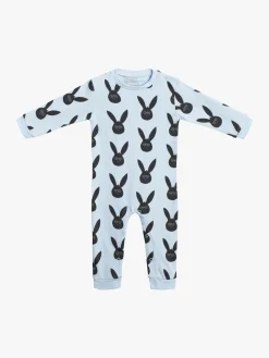 Børn TinyTreasure Tiny Treasure Maxime Heldragt 2-pak, Baby Blue